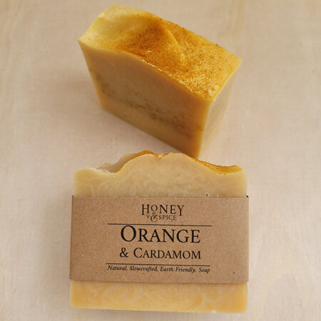 Orange and Cardamom Soap