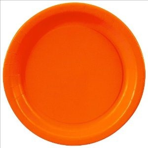 Orange Plates x 8 7"