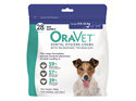 OraVet Dental Hygiene Chew for Small Dogs, 4.5-11 kg 28 pack