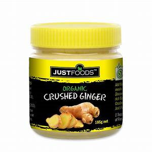 Organic Crushed Ginger 185gr