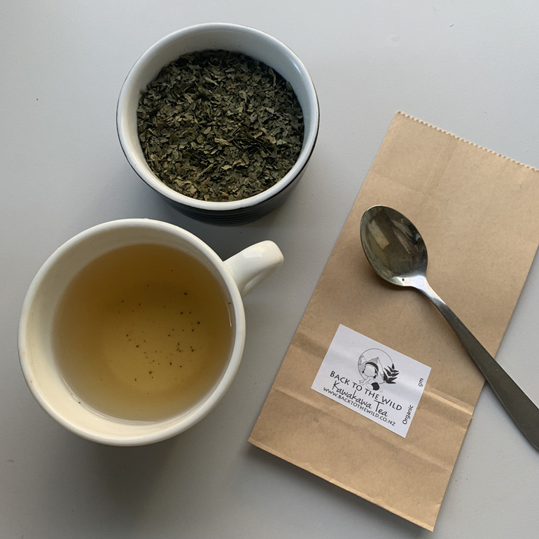 organic loose leaf kawakawa tea circulation rongoa natural nz