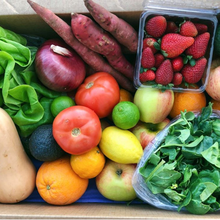 Organic/Sprayfree Fresh Seasonal Amore Food Produce Boxes - 12 Box Options
