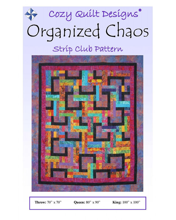 Organized Chaos Quilt from Cozy Quilt Designs