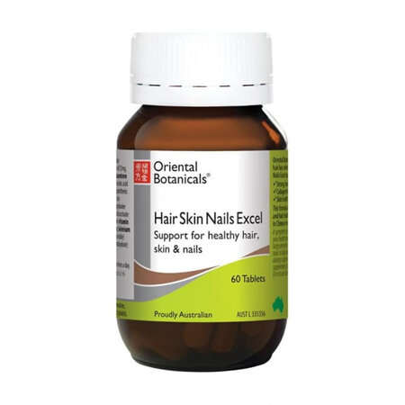 ORIENTAL BOTANICAL's HAIR SKIN AND NAILS EXCEL 60 TABLETS