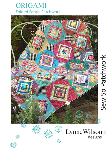 Origami Patchwork Quilt Pattern from Lynne Wilson Designs