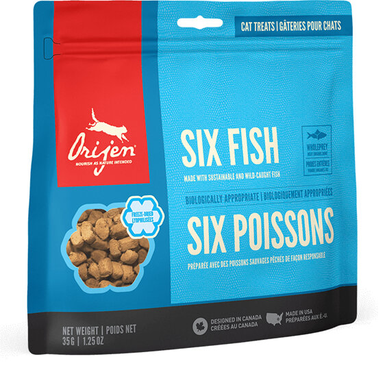 Orijen Cat Treat Six Fish