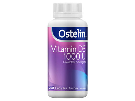 Ostelin Vitamin D3 250 Capsules