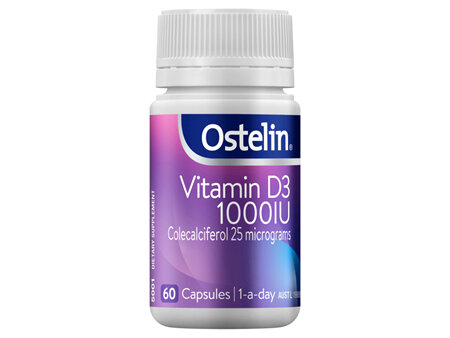 Ostelin Vitamin D3 60 Capsules