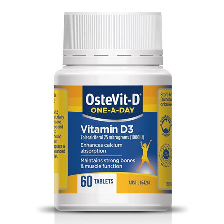 OsteVit-D Vitamin D3 60 Tablets