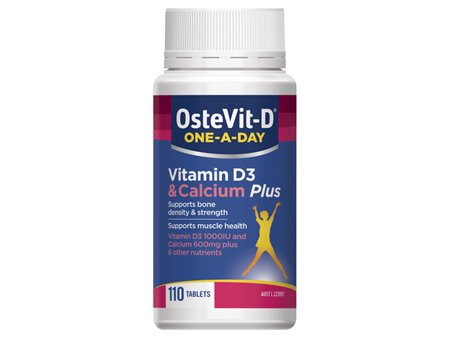 OsteVit-D Vitamin D3 & Calcium Plus 110 Tablets