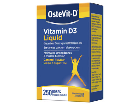 OsteVit-D Vitamin D3 Liquid 50mL