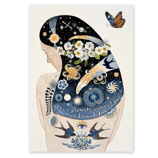 Other Planets Can't Compare Card by Jane Galloway