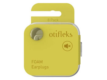 OTIFLEKS Foam Earplugs 8pk