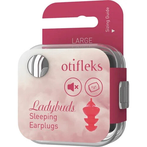 Otifleks Ladybuds Sleeping Earplugs - Large