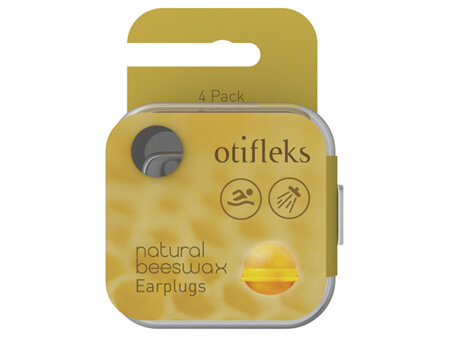 Otifleks Natural Beeswax Earplugs – 4Pk