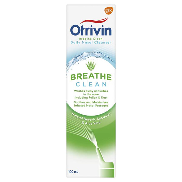 Otrivin Breathe Clean Nasal Spray 100ml