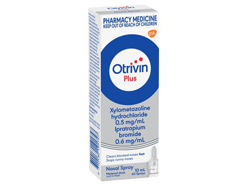 Otrivin Plus Nasal Spray 10mL
