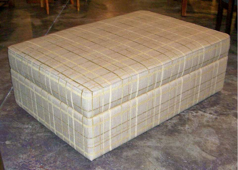 Ottoman with foldaway bed