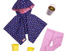 Our Generation Puddles of Fun Outfit Raincoat & Boots *NEW!*