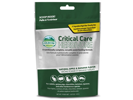 Oxbow Critical Care Herbivore Apple/Banana 141g