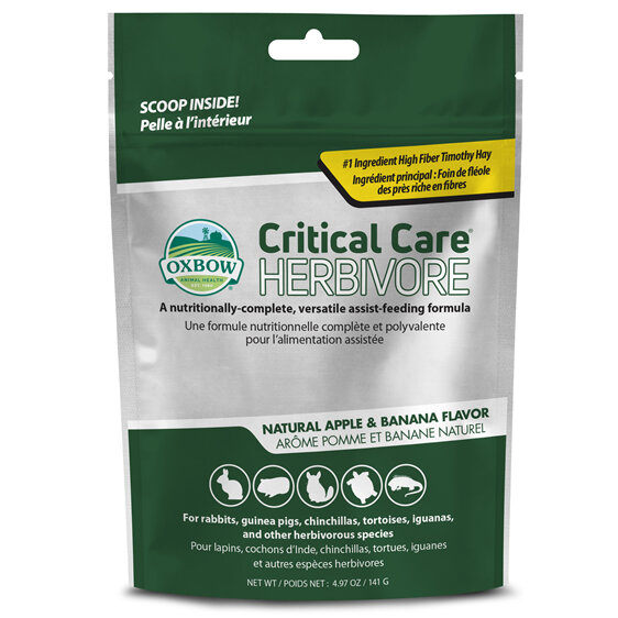 Oxbow Critical Care Herbivore Apple/Banana 141g