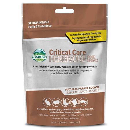 Oxbow Critical Care Herbivore Fine Grind 100g