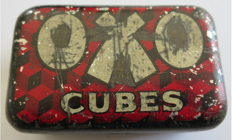 OXO cube tin