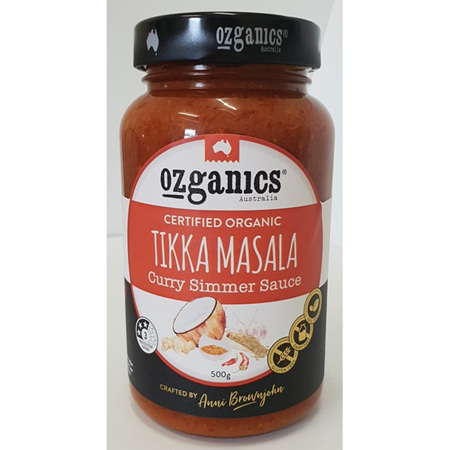 Ozganics Tikka Misala Curry Sauce 500g