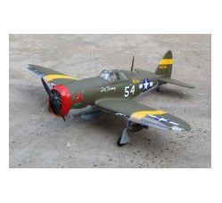 P-47D Little Bunny MK II 10cc span 52in with NACA drops, by Seagull Models