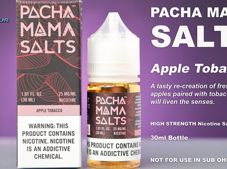 Pacha Mama Salts - Apple Tobacco - 30ml - e-Liquid