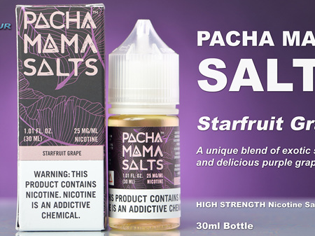 Pacha Mama Salts - Starfruit Grape - 30ml - e-Liquid