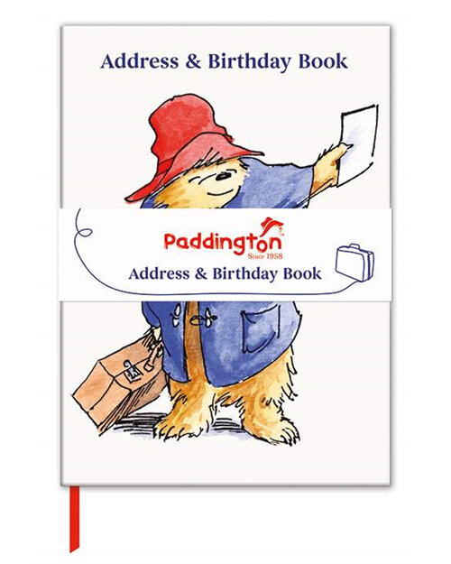 Paddington Bear Address & Birthday Book