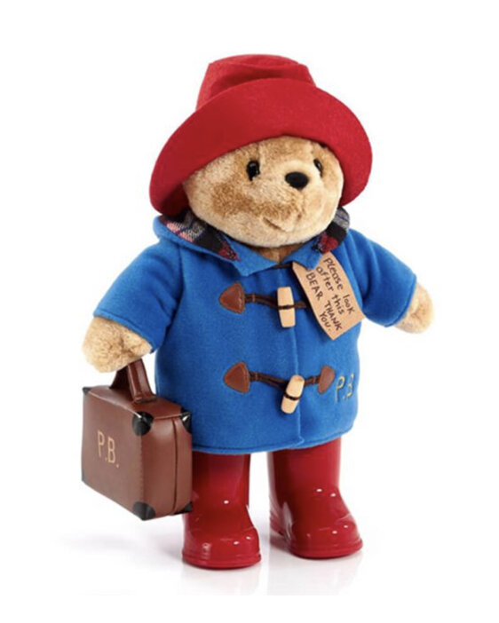 Paddington Bear with Boots & Suitcase Large FREE DELIVERY