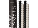 PADDYWAX TAPER CANDLE SET - BLACK/WHITE