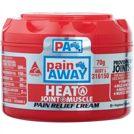 Pain Away Heat Pain Relief Cream 70G