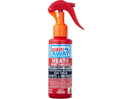 Pain Away Heat Pain Relief Spray 100ml