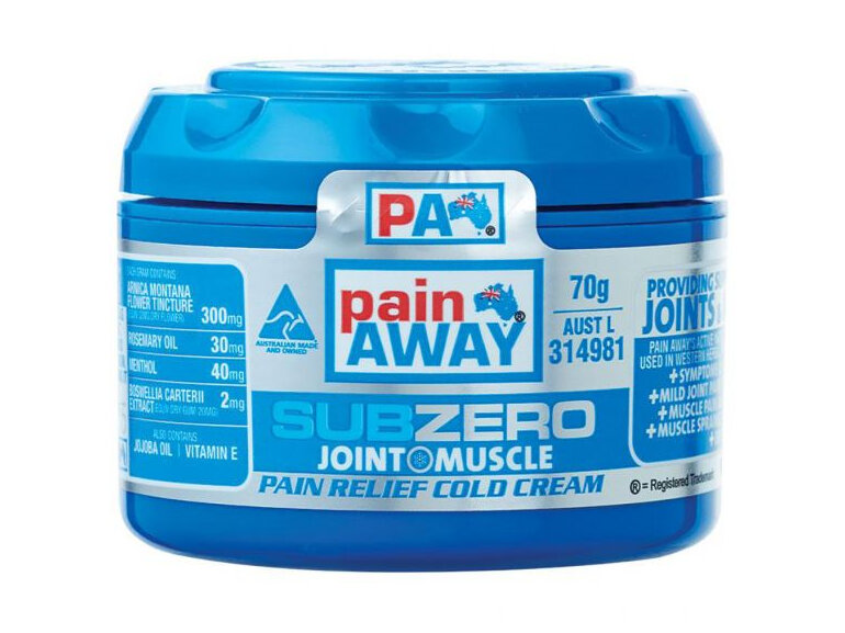 Pain Away Sub Zero Pain Relief Cold Cream 70g