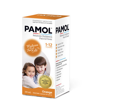 PAMOL® All Ages Orange Colourfree 100mL