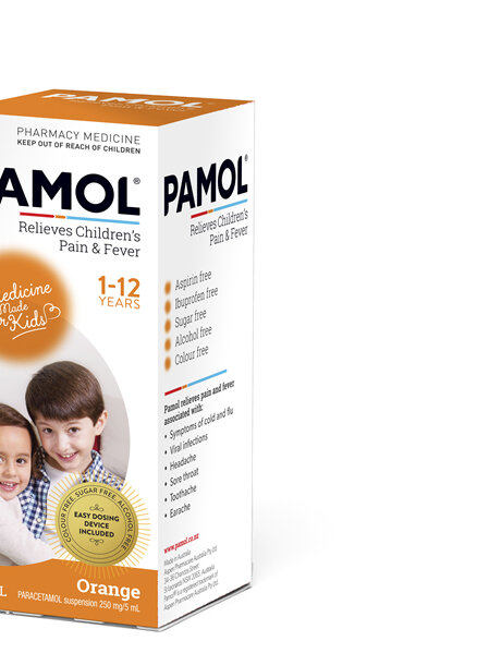 PAMOL® All Ages Orange Colourfree 100mL