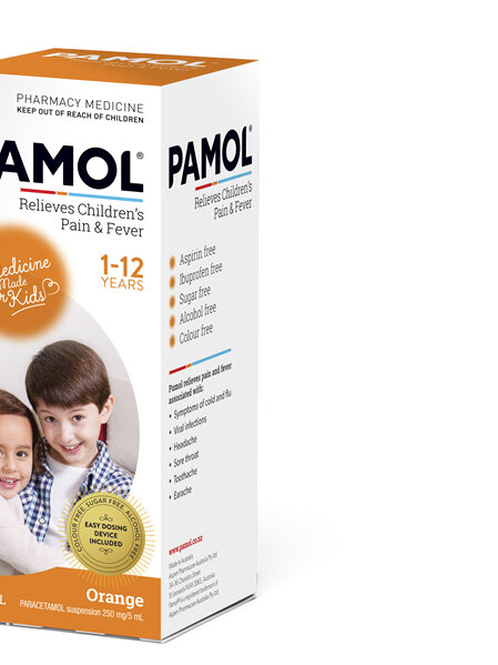 PAMOL® All Ages Orange Colourfree 200mL