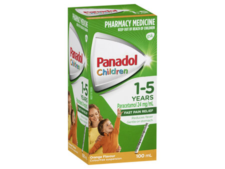 Panadol 1-5 Years Orange 100mL