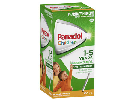 Panadol 1-5 Years Orange 200mL