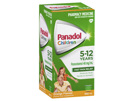 Panadol 5-12 Years Orange 100mL