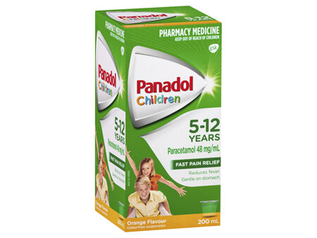 Panadol 5-12 Years Orange 200mL