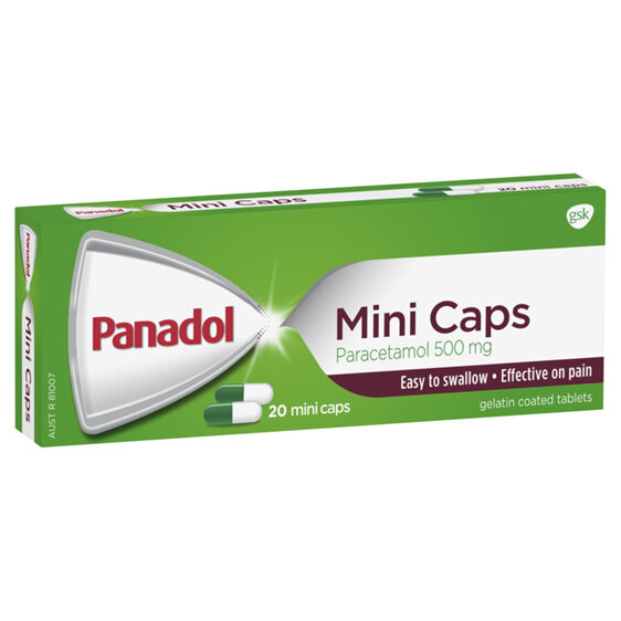 Panadol Mini Caps 20