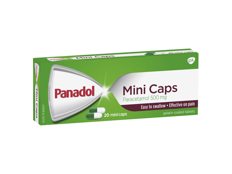 Panadol Mini Caps 20