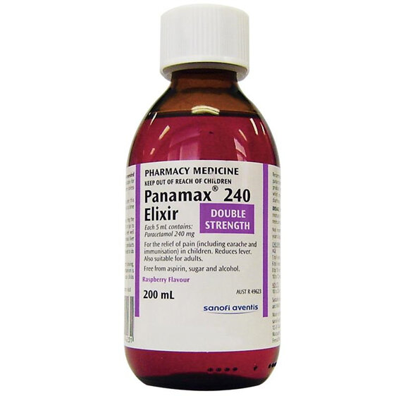 Panamax Oral Liquid 240mg/5ml-