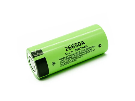 PANASONIC 26650A 5000mAh LI-ION RECHARGABLE BATTERY