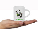 Panda Personalised Fluffy Mug