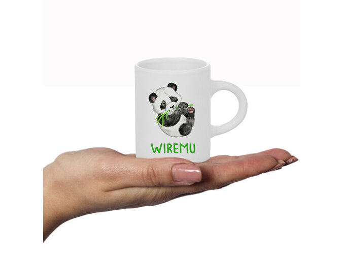 Panda Personalised Fluffy Mug
